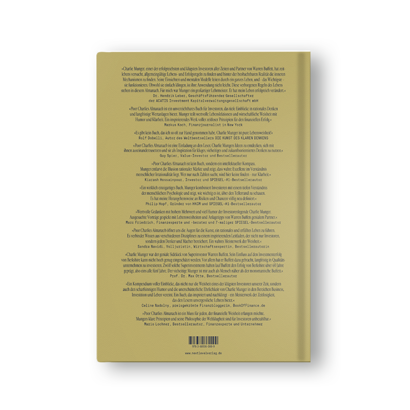 Poor Charlie’s Almanach: Die wichtigsten Investmentstrategien, der Witz und die Weisheit der Unternehmer- und Investorenlegende Charlie Munger