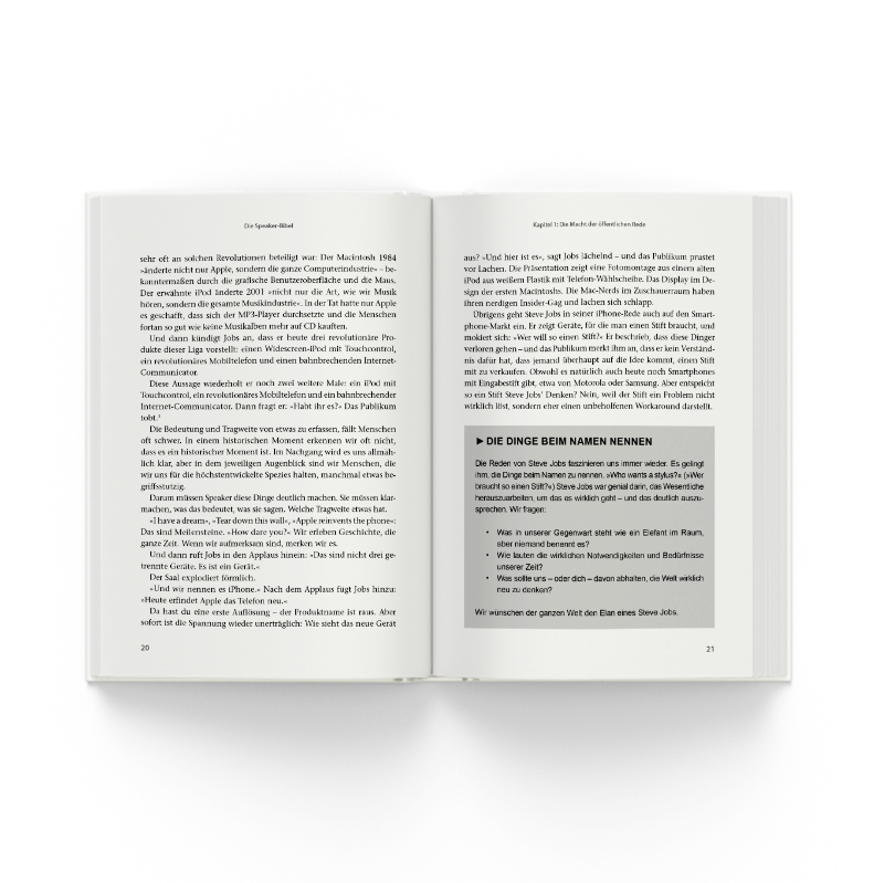 Die Speaker-Bibel: von den Greator und Gedankentanken Gründern