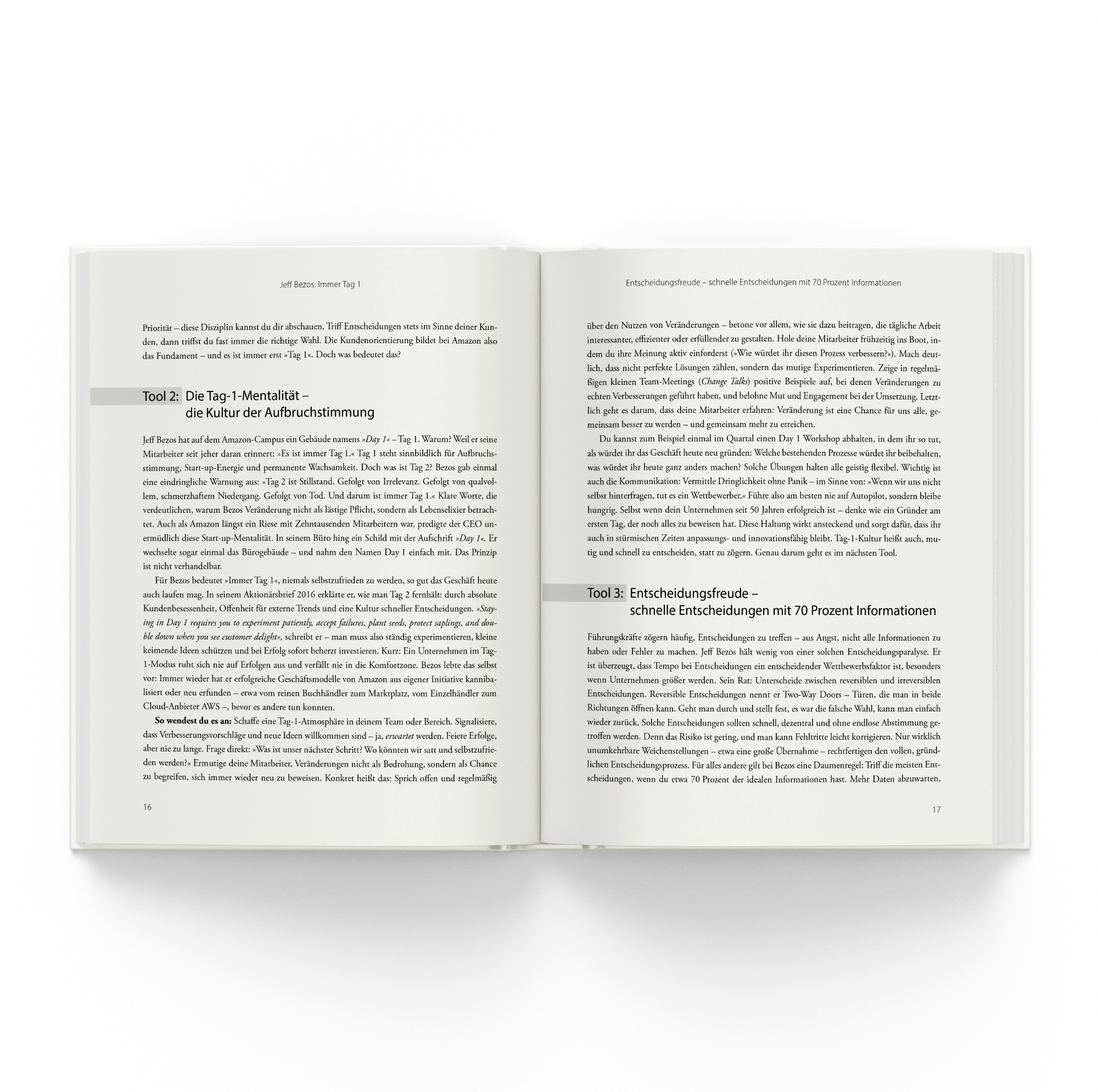 Du bist der bessere Chef