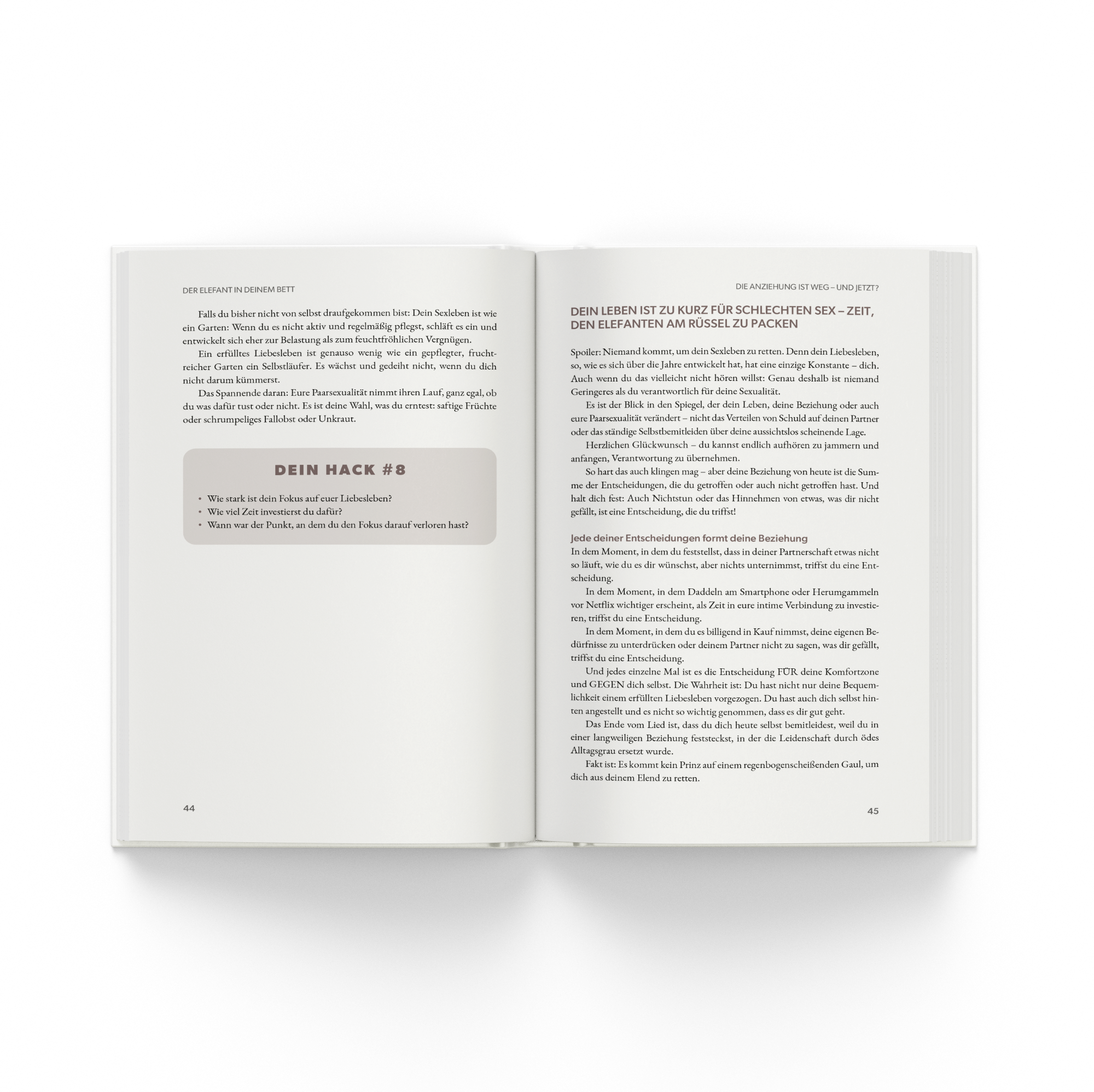 Der Elefant in deinem Bett