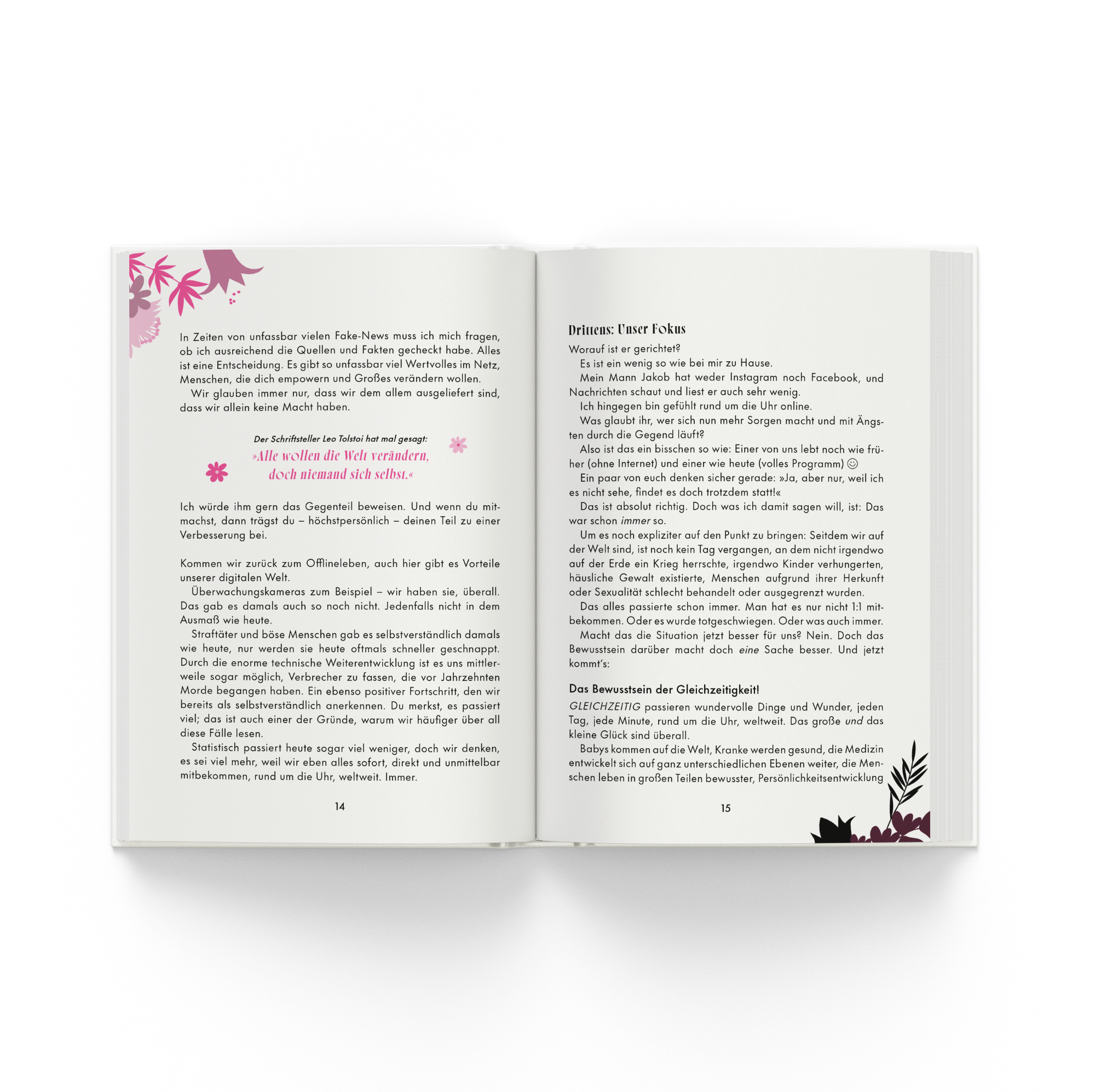 Licht und Schatten: Das Geschenk der Gleichzeitigkeit