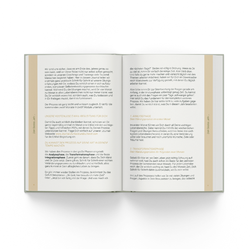 Mein bestes Jahr: Dein Daily Workbook