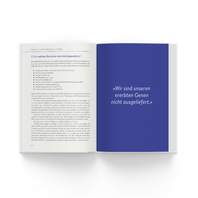 Gute Gene einschalten, schlechte Gene ausschalten