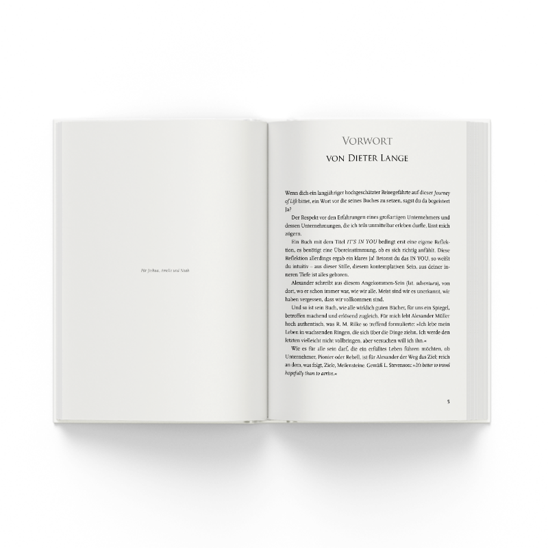 It's in you - Visionen, Erfolg, erfülltes Leben