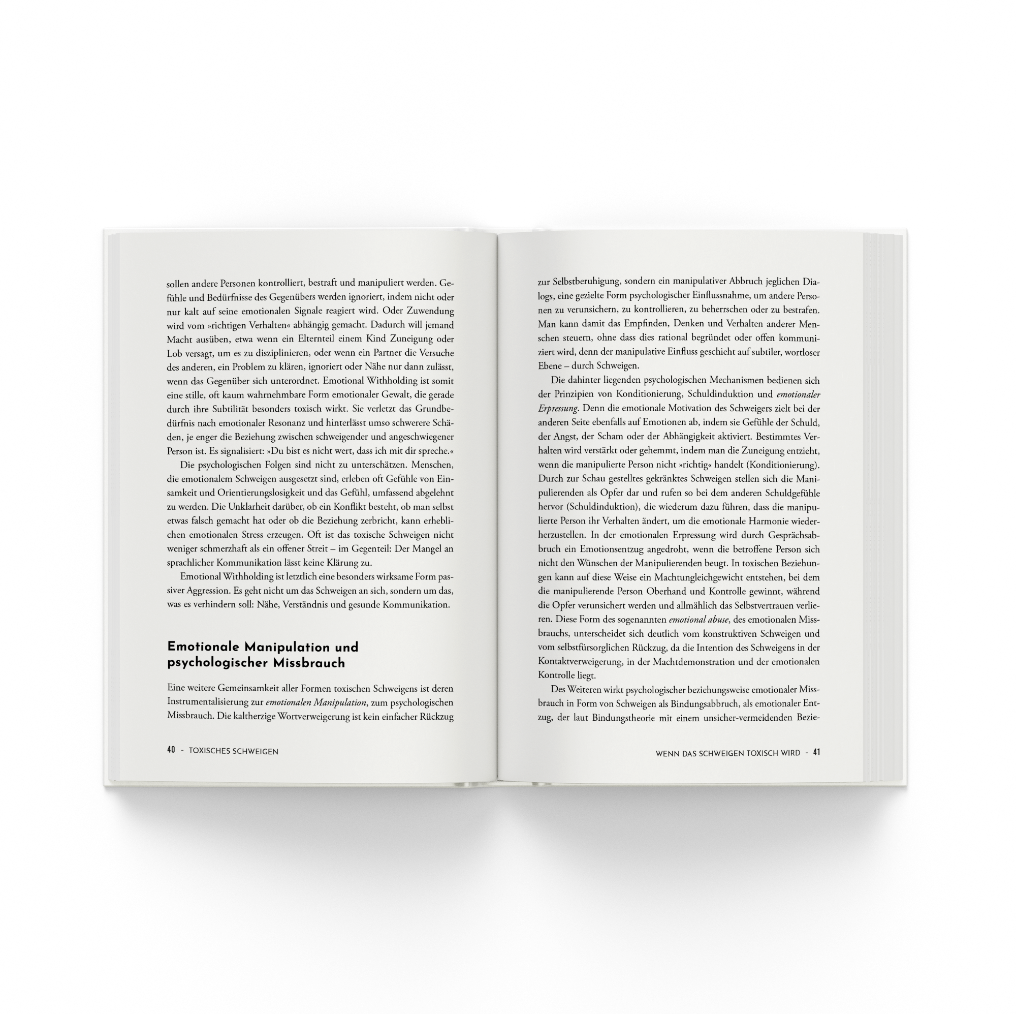 Toxisches Schweigen: Die psychologische Waffe erkennen und entschärfen