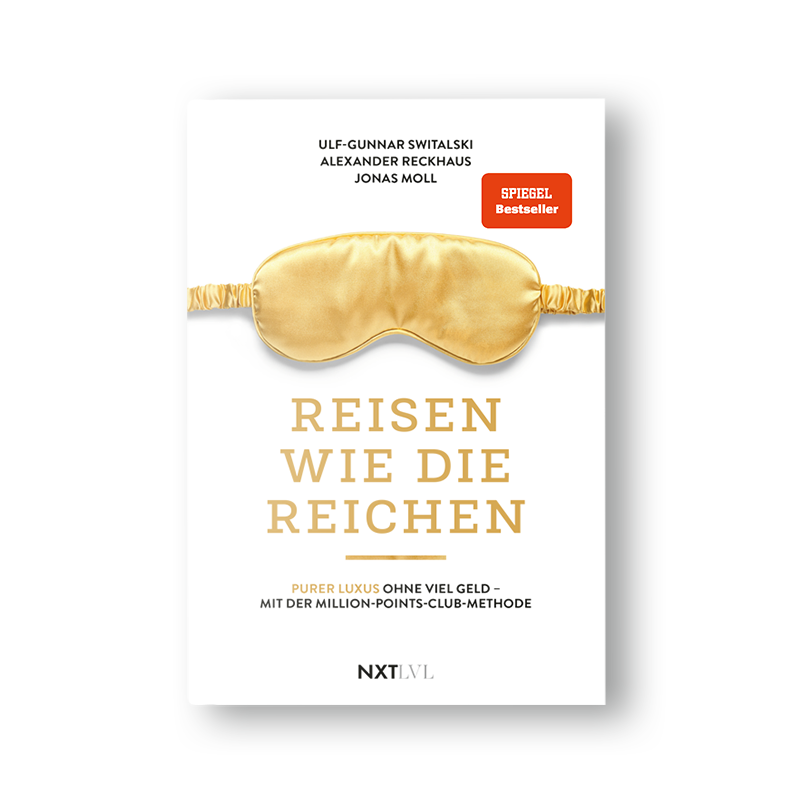 Reisen wie die Reichen: Purer Luxus ohne viel Geld - mit der Million-Points-Club-Methode